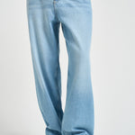 Jeans uomo gamba dritta in denim chiaro 1001443 LIGHTINDIGOWASH LES DEUX 