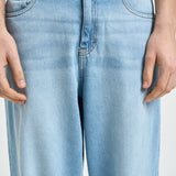 Jeans uomo gamba dritta in denim chiaro 1001443 LIGHTINDIGOWASH LES DEUX 