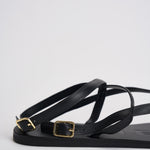 Sandali infradito donna neri I1.5Y0 BLACKCROSSOVER MANEBI' 