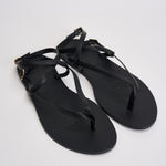 Sandali infradito donna neri I1.5Y0 BLACKCROSSOVER MANEBI' 