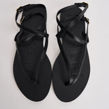 Sandali infradito donna neri I1.5Y0 BLACKCROSSOVER MANEBI' 