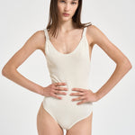 Costume donna intero panna S29SY SHELLWHITES29 MANEBI' 