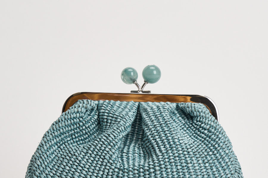 Clutch donna Pasticcino Bag small celeste PALMAS 001 MAX MARA WEEKEND 