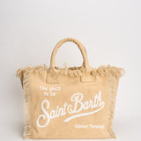 Borsa donna Vanity con frange sabbia VANITY 00102L MC2 SAINT BARTH 