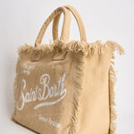 Borsa donna Vanity con frange sabbia VANITY 00102L MC2 SAINT BARTH 
