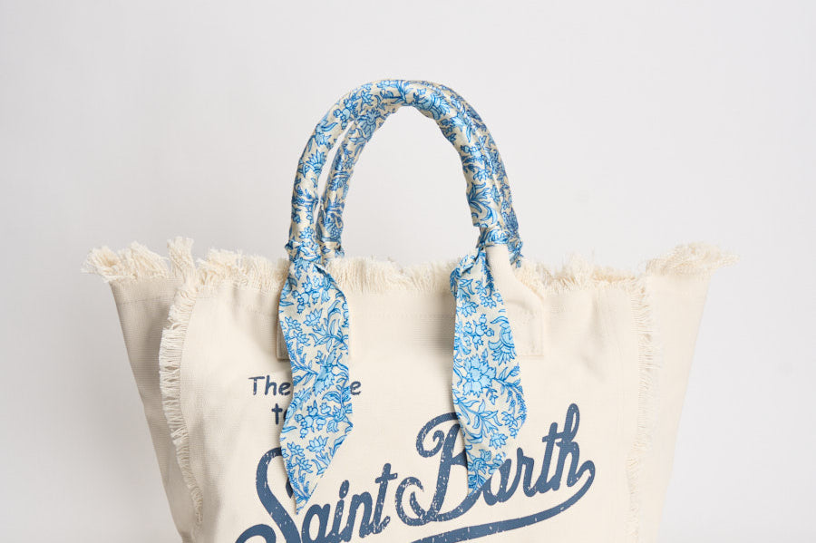 Borsa donna Vanity con foulard panna VANITY 09243L MC2 SAINT BARTH 