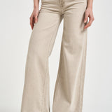 Jeans donna The undercover sneak beige 11105 1603CAL MOTHER 