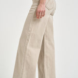 Jeans donna The undercover sneak beige 11105 1603CAL MOTHER 