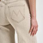 Jeans donna The undercover sneak beige 11105 1603CAL MOTHER 