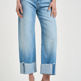 Jeans donna in denim chiaro 11406 LBI MOTHER 
