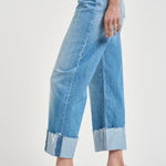 Jeans donna in denim chiaro 11406 LBI MOTHER 