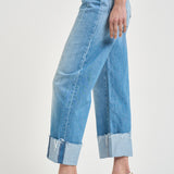 Jeans donna in denim chiaro 11406 LBI MOTHER 