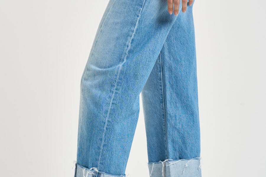 Jeans donna in denim chiaro 11406 LBI MOTHER 