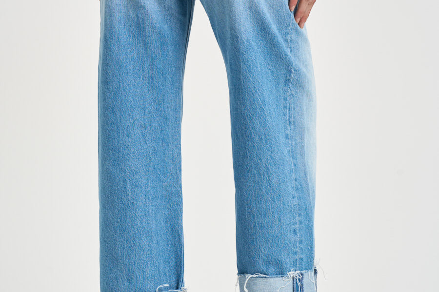 Jeans donna in denim chiaro 11406 LBI MOTHER 