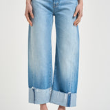 Jeans donna in denim chiaro 11406 LBI MOTHER 