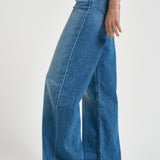 Jeans donna Rerun in denim blu 12488 1230HUF MOTHER 