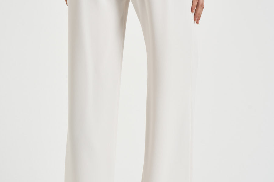 Pantalone donna Cady wide leg bianco D231087 PANTY26002 P.a.r.o.s.h. 