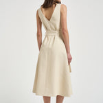 Abito donna midi panna D726155 RAISA26003 P.a.r.o.s.h. 