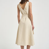 Abito donna midi panna D726155 RAISA26003 P.a.r.o.s.h. 