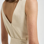 Abito donna midi panna D726155 RAISA26003 P.a.r.o.s.h. 