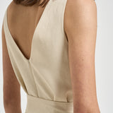 Abito donna midi panna D726155 RAISA26003 P.a.r.o.s.h. 