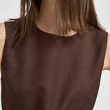 Abito donna dritto marrone D731377G RAISA26008 P.a.r.o.s.h. 