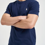 T-shirt uomo girocollo blu 710671438 525 RALPH LAUREN 