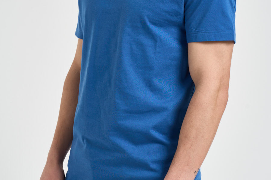 T-shirt uomo girocollo blu royal 710671438 537 RALPH LAUREN 