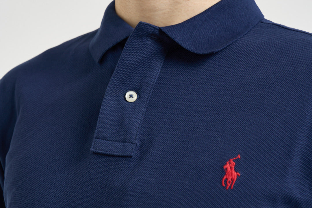 Polo uomo blu 710795080 007 RALPH LAUREN 