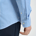 Camicia uomo a righe celeste 710929344 001 RALPH LAUREN 