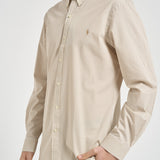 Camicia uomo a righe beige 710929344 500 RALPH LAUREN 