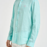 Camicia uomo in lino tiffany 710968915 501 RALPH LAUREN 