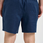 Bermuda uomo in lino blu 710P08205 001 RALPH LAUREN 
