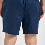 Bermuda uomo in lino blu 710P08205 001 RALPH LAUREN 