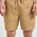 Bermuda uomo in lino cammello 710P08205 503 RALPH LAUREN 