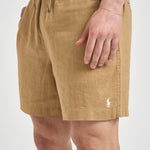 Bermuda uomo in lino cammello 710P08205 503 RALPH LAUREN 