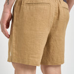 Bermuda uomo in lino cammello 710P08205 503 RALPH LAUREN 
