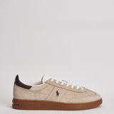Sneakers uomo in camoscio beige 809P09753 005 RALPH LAUREN 