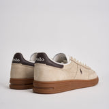 Sneakers uomo in camoscio beige 809P09753 005 RALPH LAUREN 