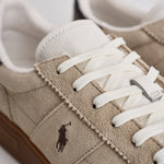 Sneakers uomo in camoscio beige 809P09753 005 RALPH LAUREN 