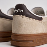 Sneakers uomo in camoscio beige 809P09753 005 RALPH LAUREN 