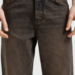 Jeans uomo in denim vissuto marrone 100499 16BARK REPRESENT 