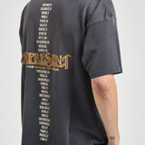 T-shirt uomo in cotone antracite 100823 46SUNFADEGREY REPRESENT 