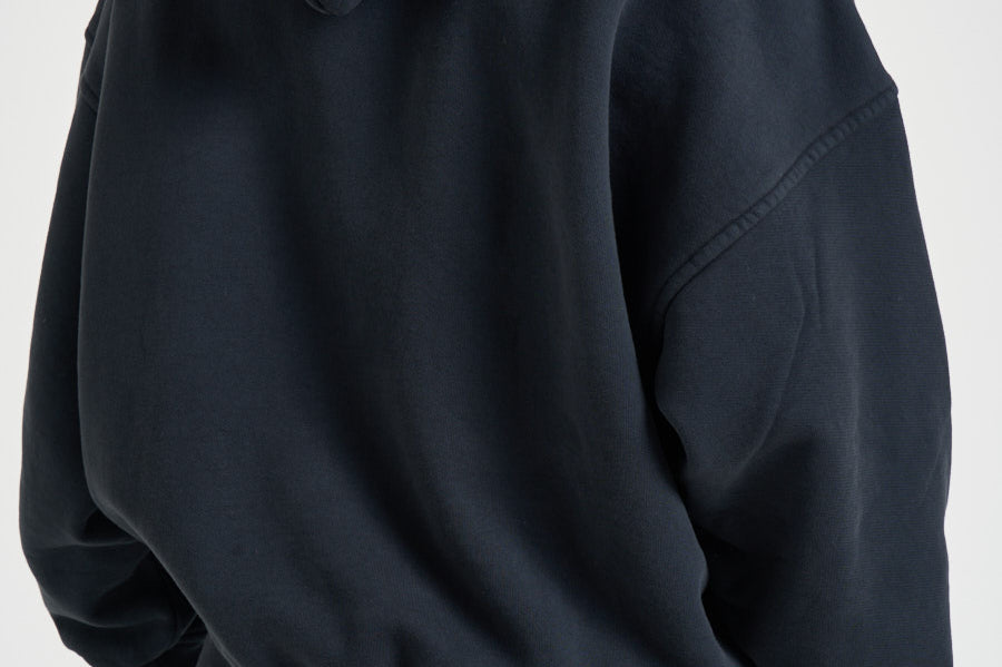 Felpa uomo con cappuccio nera HO01012 3167BLACK RHUDE 