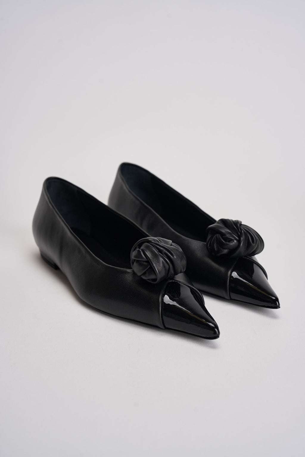 Ballerina donna a punta nera 115979100 BLACK100 ROTATE 
