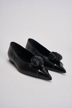 Ballerina donna a punta nera 115979100 BLACK100 ROTATE 