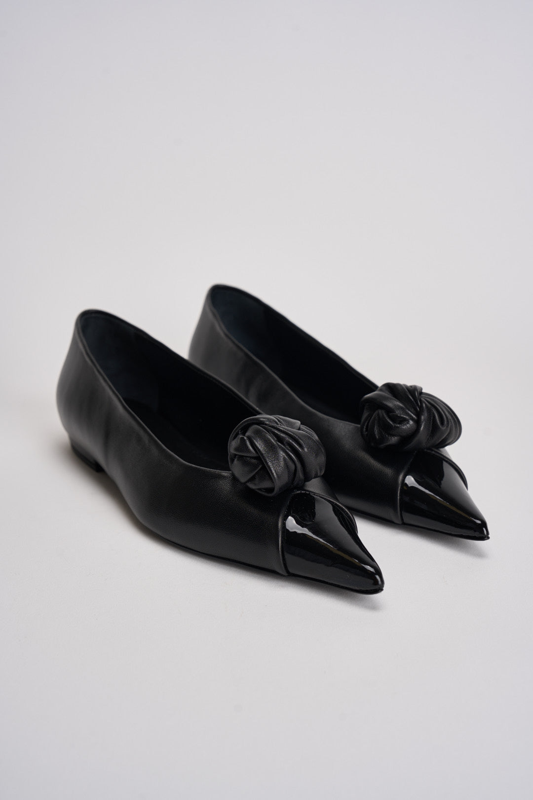 Ballerina donna a punta nera 115979100 BLACK100 ROTATE 
