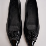 Ballerina donna a punta nera 115979100 BLACK100 ROTATE 