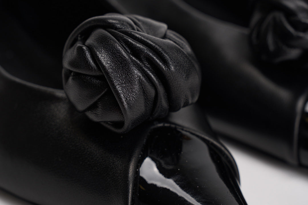 Ballerina donna a punta nera 115979100 BLACK100 ROTATE 