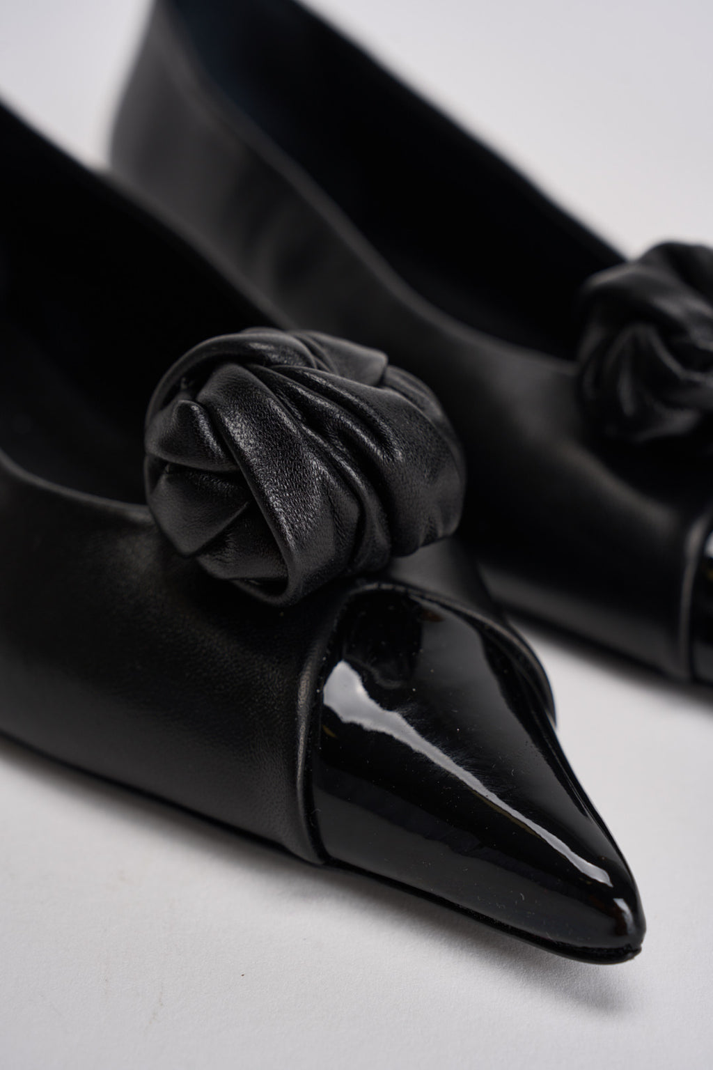 Ballerina donna a punta nera 115979100 BLACK100 ROTATE 